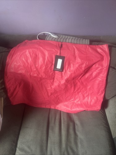Candy pink flaux - candy, leather