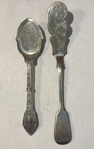 Ornate antique silver - antique, plate
