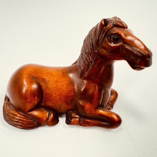 Antique japanese horse - antique,