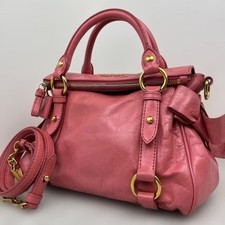 Miu Miu Vitello Lux Ribbon
