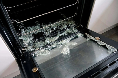 Gas electric cooker glass 490 - electric,