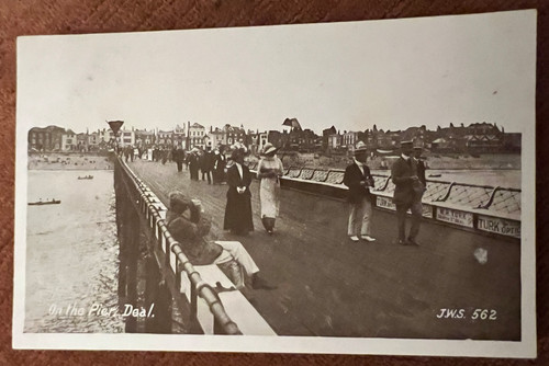 Antique postcard deal - deal, kent