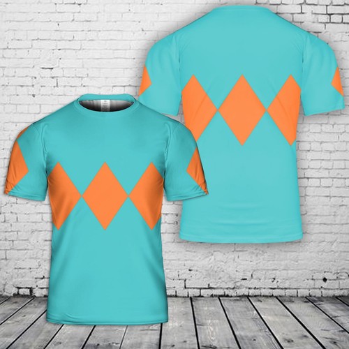 Diamond jockey silks horse - jockey,