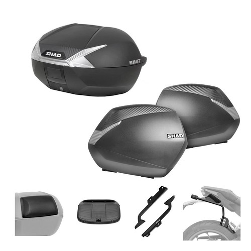 Shad kit sh47w top case - case, and