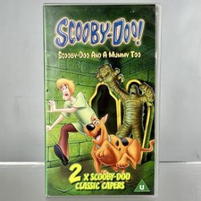 SCOOBY-DOO AND A MUMMY TOO VHS CASSETTE Video Tape Hanna Barbera 2001