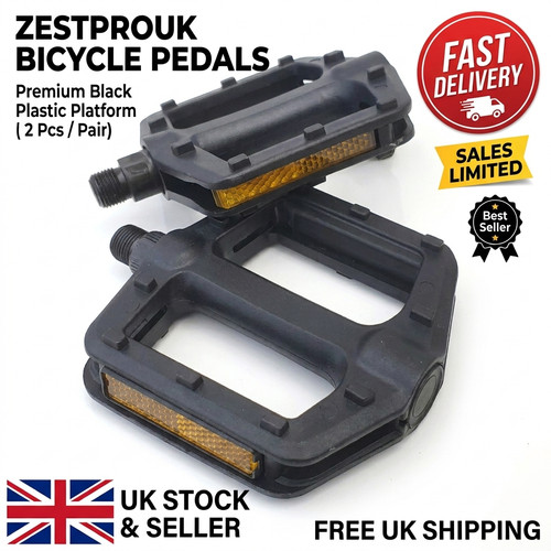 Bicycle pedals metal alloy - pedals,