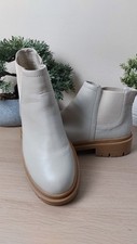Cream Boots LADIES Leather