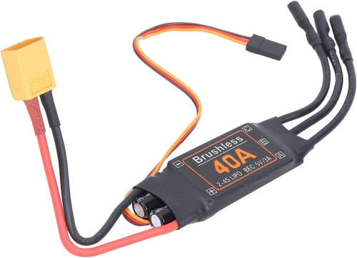 40a brushless esc - with, xt60