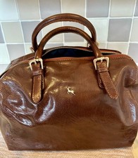 ASHWOOD BROWN LEATHER TOP