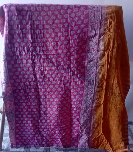 Vintage kantha quilt handmade - vintage,