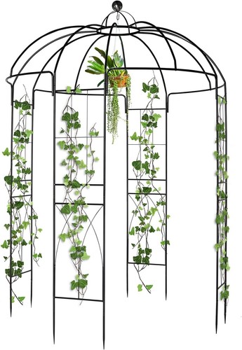 Garden arch sided metal - garden,