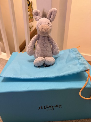 Jellycat small bashful - bashful, donkey