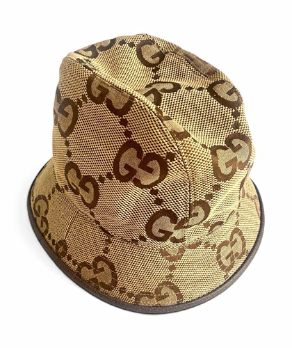 Gucci monogram logo bucket - gg,