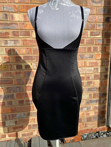 Black full slip - slip,, firm