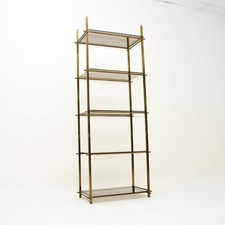 Vintage French Brass Etagere