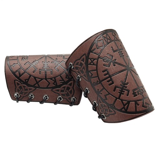 Leather arm guards - pu,