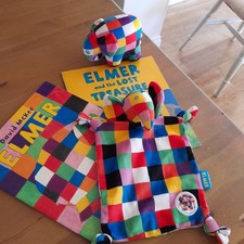 ELMER RAINBOW DESIGNS BLANKIE