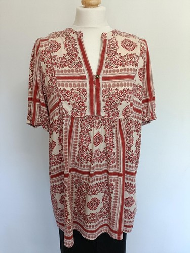 Fatface ivory rust red shot - rust,