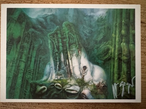 Giger genuine signed - h.r.,