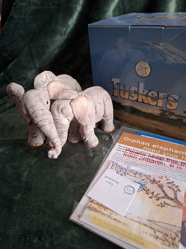 Tuskers elephants love - elephants,