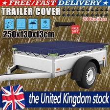Trailer Cover with Bungee Cord