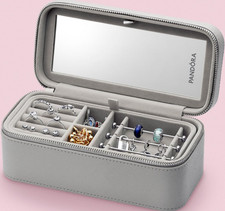 Authentic NEW BOX Pandora Grey Small Jewelry Box A012