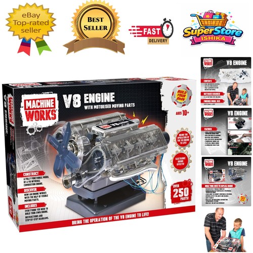 250 piece engine model - piece, v8
