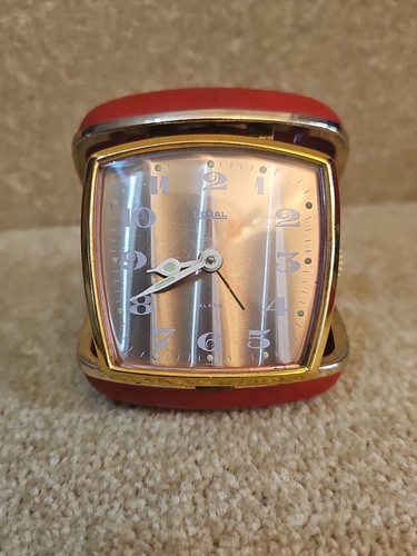Coral travel alarm clock - travel,