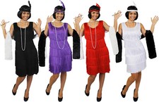 DELUXE FRINGE FLAPPER COSTUME