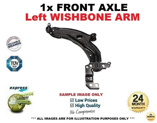 Front axle left wishbone arm - axle,