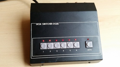 Baxall desk switcher - desk, ds1/6