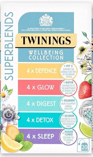 Twinings superblends wellbeing - twinings,