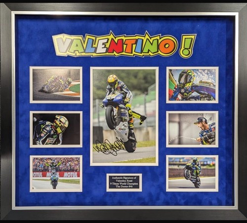 Valentino rossi hand signed - valentino,