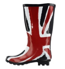 Children's Spot On Union Flag Print Wellington Boots: X1174