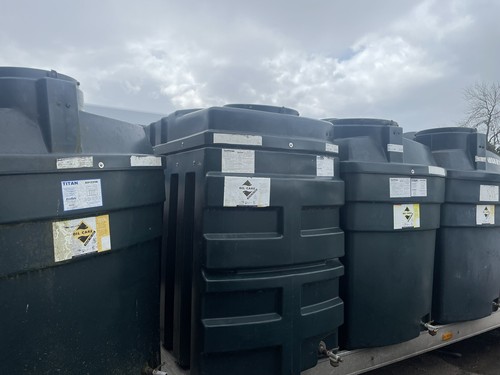 Oil tank bunded - tank,