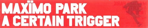 Maximo park flyer - maximo,