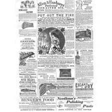 Victorian Adverts; Fire