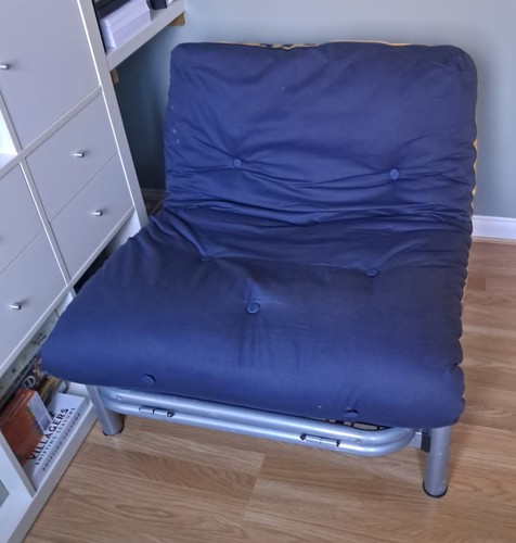 Single metal futon - single, bed