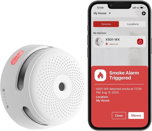 Sense smoke alarm for - x-sense, wi-fi