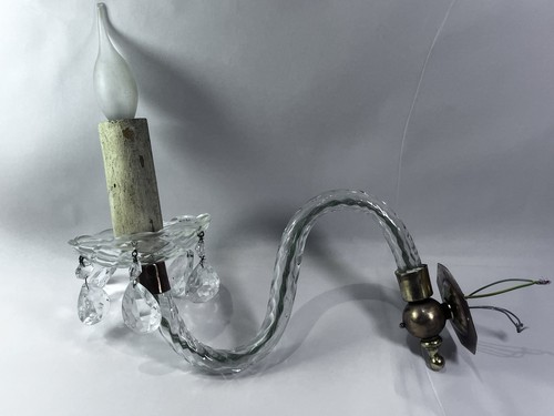 Antique wall light with - light,