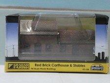 Scenecraft 42-106 N Gauge Red Brick Carthouse & Stables Graham Farish Boxed Rare
