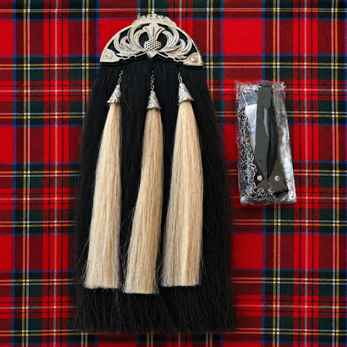 Men scottish black horse hair - men,