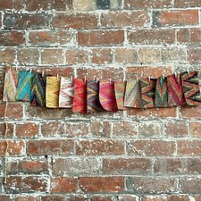 New Heavyweight Boho Inspired Zig Zag Upholstery Fabric For Cushions & Curtains