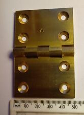 BACK FLAP HINGE 51mm x 76mm SOLID BRASS - 1 PAIR CABINET BAR BOX TABLE FURNITURE