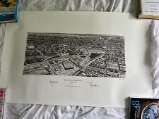 Limited edition Signed Stephen Wiltshire Print London 2012. Very Good Condition