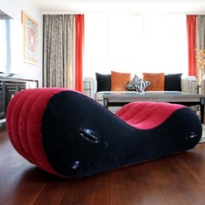 Toughage Sex Bed Inflatable Pillow Chair Sofa Furniture Cuffs Cushion for Couple