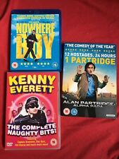 COMEDY DVD BLU RAY BUNDLE ALAN PATRIDGE NOWHERE BOY KENNY EVERETT