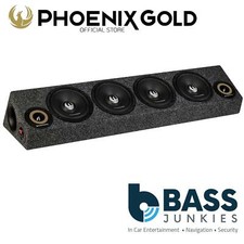Phoenix Gold 1700 Watts 4 x 6.5" Midbass & 2 x 3.6" Tweeter Ported Box Enclosure