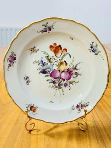Meissen hand painted floral - painted,