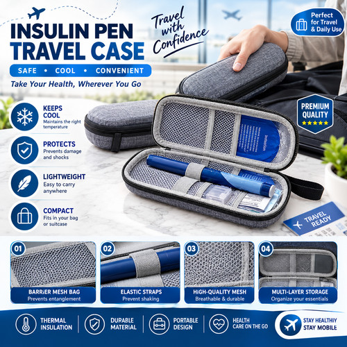 Insulin cooling case - cooling,